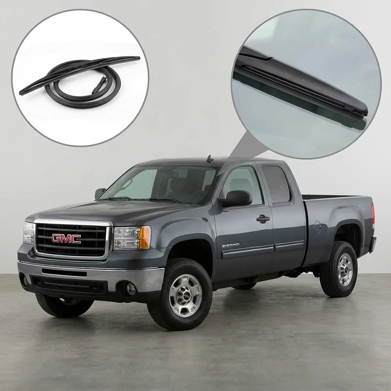 Pasažiera puses logu tīrītāja slotiņa GMC Sierra 2500 HD Classic (2007 - 2007) - 1